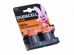 Duracell 9V Battery Twin Pack £6.99